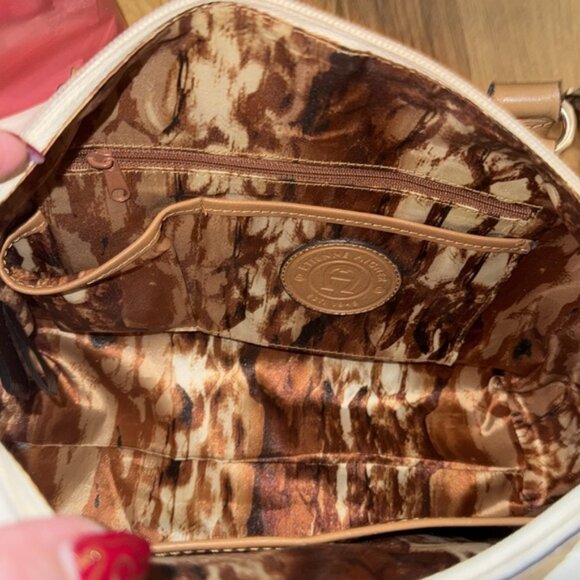 Etienne Aigner Vintage Leather Barrel Sarchel/Shoulder Bag (EUC) - Picture 15 of 15